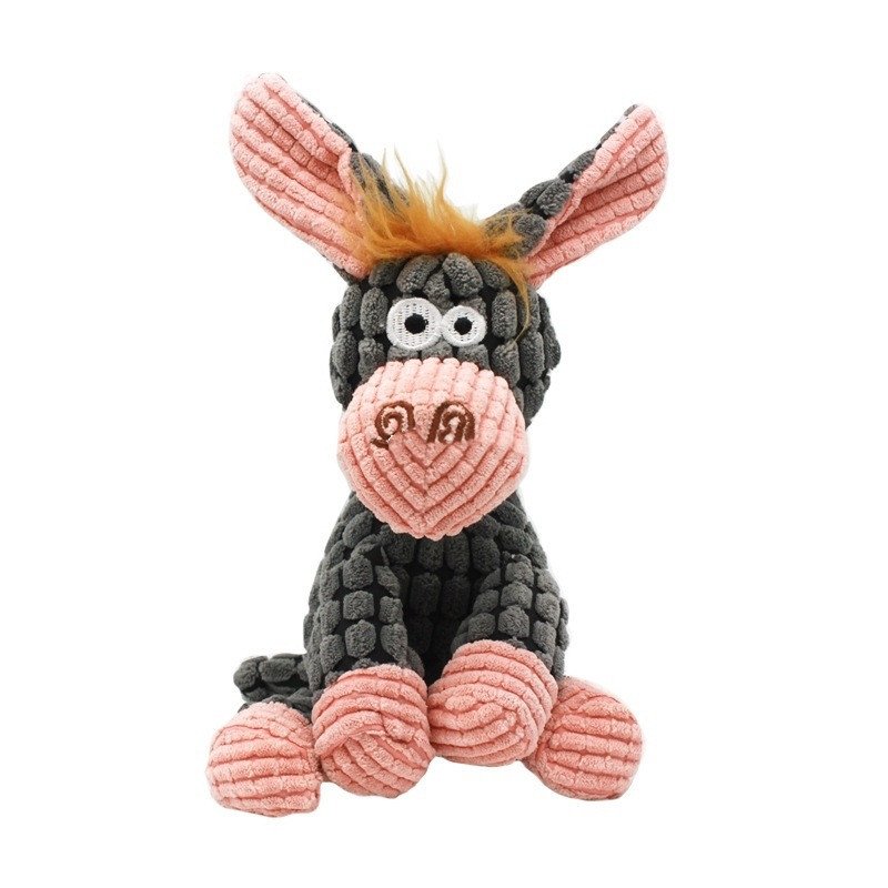 Cute Plush Puzzle Interactive Toy for Dogs Cat Chew Squea - Image 4