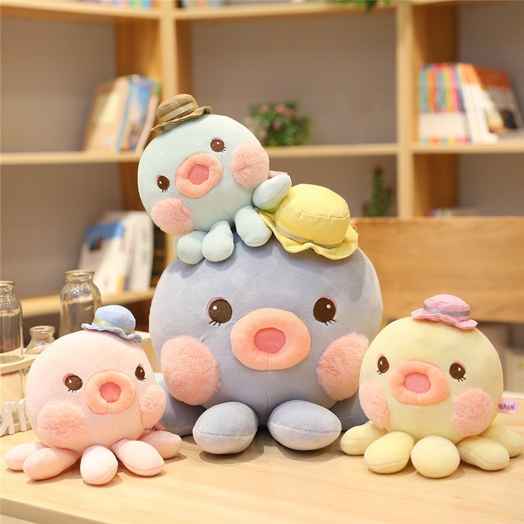 Hooded octopus plush toy - Image 5