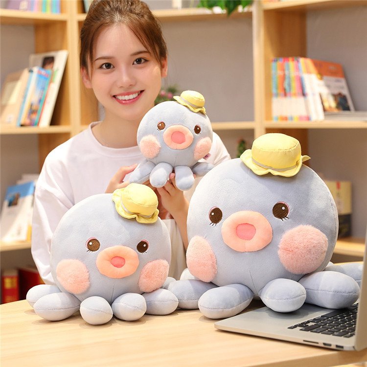 Hooded octopus plush toy - Image 2