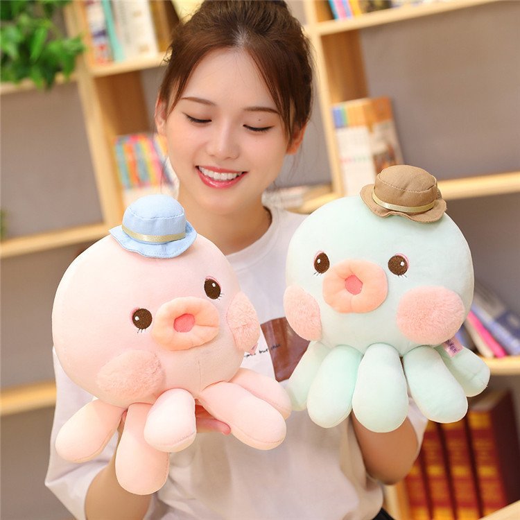 Hooded octopus plush toy - Image 3